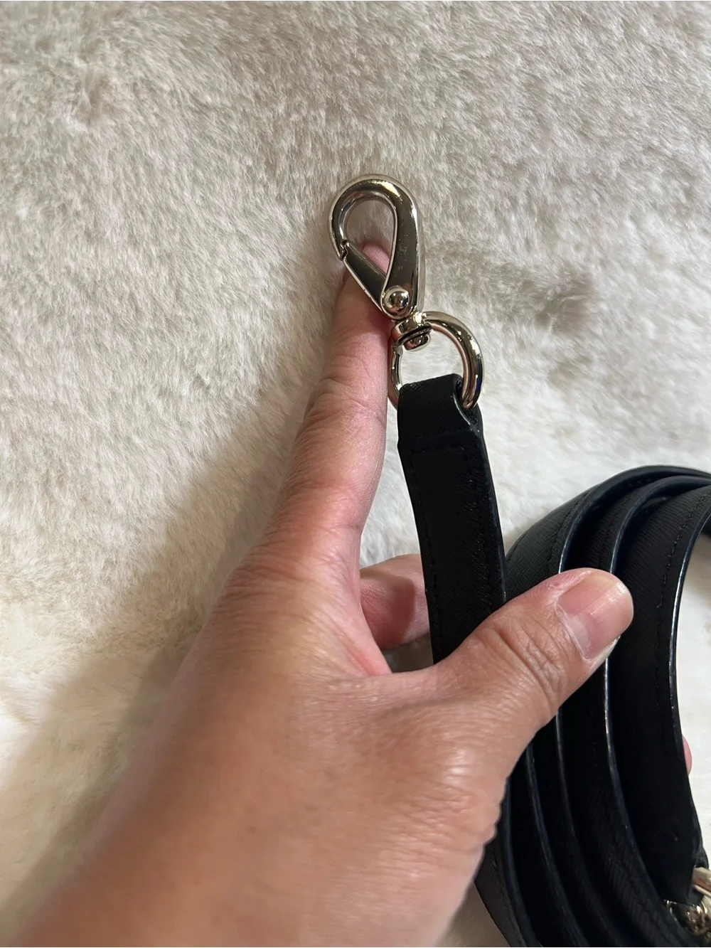 Kate Spade Cove Street Black Crossbody Strap - replacement strap